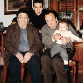 Le quattro generazioni Dino Sauro Luciano Gabriel